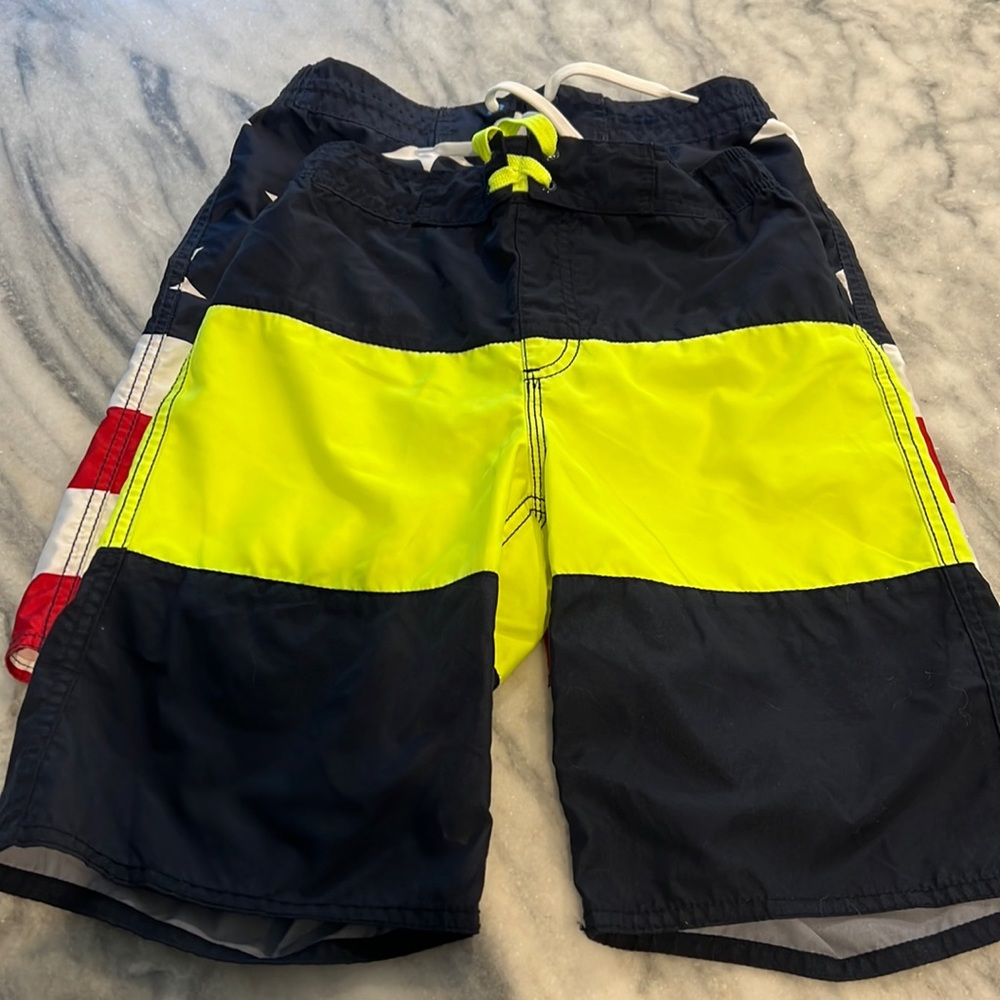 Lot of boys swim trunks